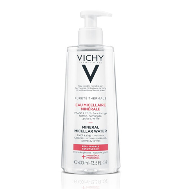 Vichy Mineral Micellar Water for sensitive skin Puret&eacute; Thermale (Mineral Micellar Water) 400ml makiažo valiklis