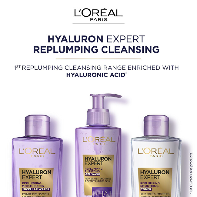 L&acute;Or&eacute;al Paris Hyaluron Special ist (Replumping Smooth ing Toner) 200 ml 200ml makiažo valiklis