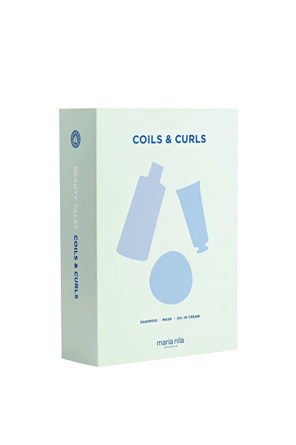 Maria Nila Coils & Curls gift set for curly and wavy hair plaukų balzamas