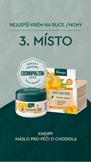 Kneipp Butter care feet 100 ml 100ml kojų priežiūros priemonė