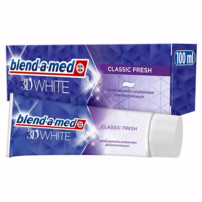 Blend-a-med Whitening toothpaste 3D White Classic Fresh 100 ml 100ml Unisex