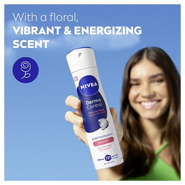Nivea Antiperspirant spray Derma Control Natural Tone (Antiperspirant) 150 ml 150ml dezodorantas