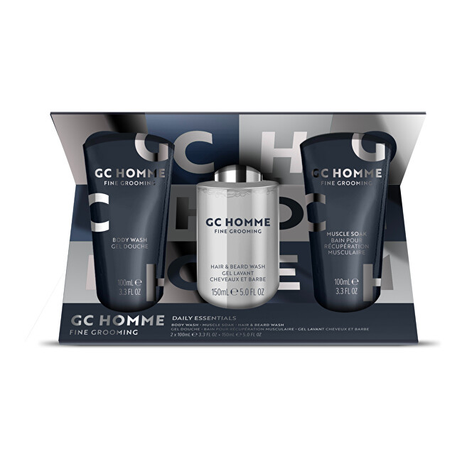 Grace Cole Gift set Black Pepper & Mandarin 3 pcs Vonios ir du&scaron;o priemonė Vyrams