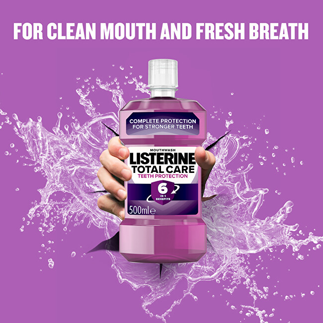 Listerine Mouthwash for complete protection Total Care Teeth Protection 250ml dantų skalavimo skystis