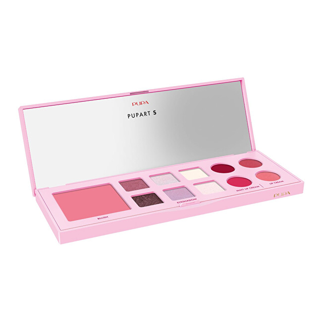 PUPA Milano Cheek palette Pupart Small Pink (Palette) 9.1 g Moterims