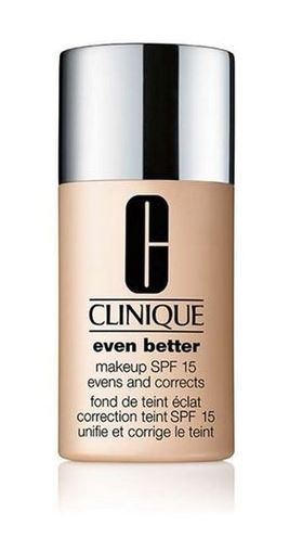 Clinique Liquid makeup for unification colored skin tone, SPF 15 (Even Better Makeup) 30 ml 10 CN 08 Linen 30ml Moterims