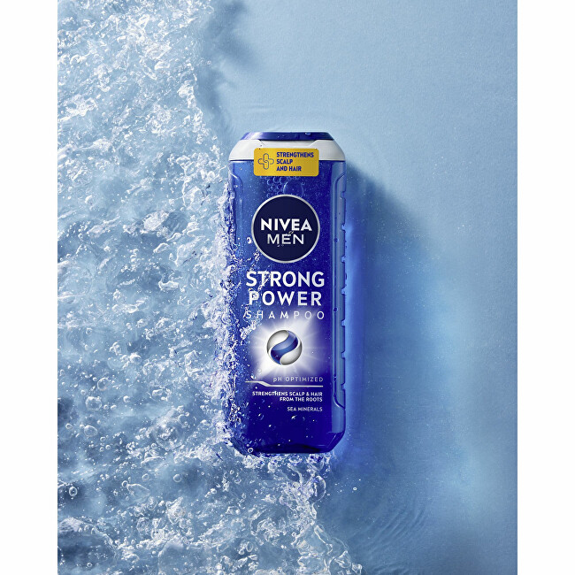 Nivea Shampoo for men Strong Power 500ml &scaron;ampūnas