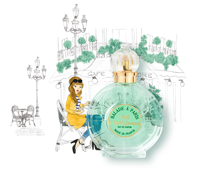 Jeanne Arthes Balade &Agrave; Paris Caf&eacute; &Agrave; Saint Germain - EDP 100ml Kvepalai Moterims