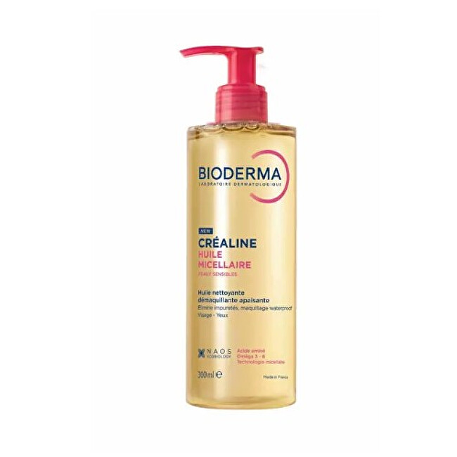 BIODERMA Cr&eacute;aline Micellar Oil 300 ml 300ml makiažo valiklis