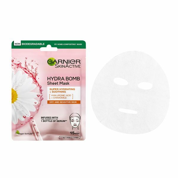 Garnier Textile face mask Moisture + Comfort 28 g Moterims