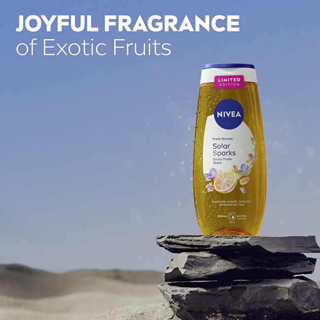 Nivea Solar Sparks Shower Gel 250 ml 250ml Moterims