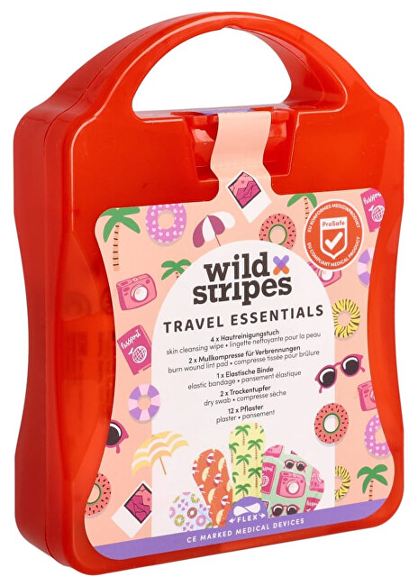 Wild Stripes First Aid Kit Travel Unisex