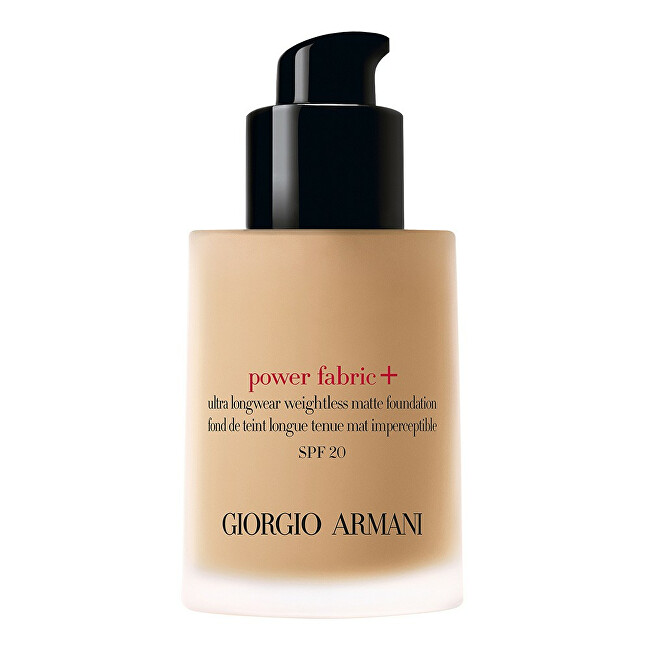 Giorgio Armani Matt Makeup Power Fabric + ( Ultra Longwear Weightless Matte Foundation) 30 ml 2.75 30ml makiažo pagrindas