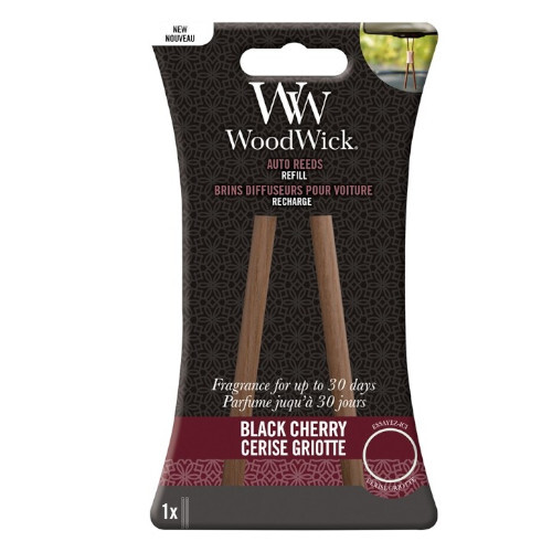 WoodWick Replacement incense sticks for Black Cherry (Auto Reeds Refill) Unisex