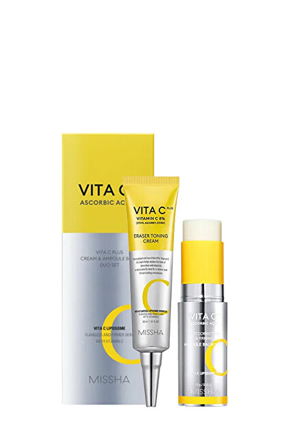 Missha Vita C Plus Toning Cream & Balm Duo Set Gift Set Moterims