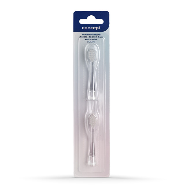 Concept Replacement heads for children&acute;s toothbrushes ZK3010, ZK3020 Medium ZK0032 2 pcs. dantų &scaron;epetėlis