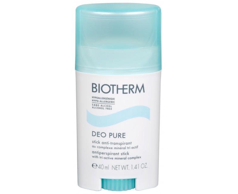 Biotherm Antiperspirant Deo Pure (Antiperspirant Stick with Tri-active Mineral Complex) 40 ml 40ml dezodorantas