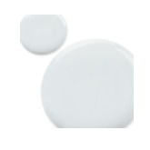 Dermacol Pure 3D natural nail polish 02 Absolute White nagų lakas