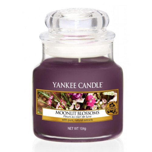 Yankee Candle Aromatic candle Classic small Moonlit Blossoms 104 g Unisex