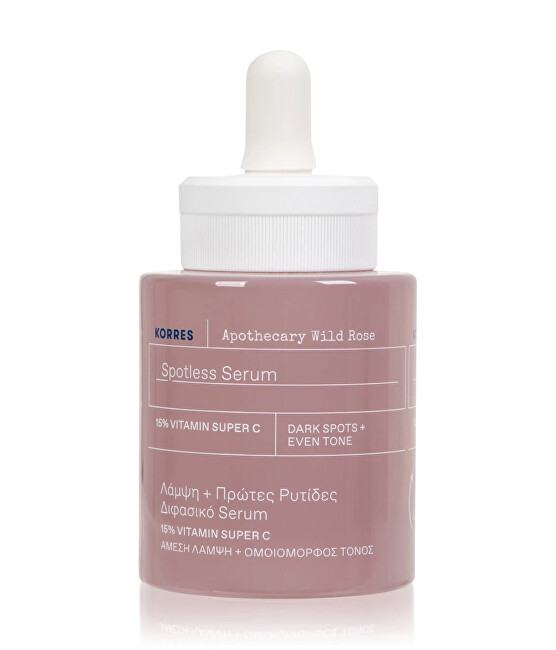 Korres Brightening serum against dark spots Apothecary Wild Rose (Spotless Serum) 30 ml 30ml Moterims
