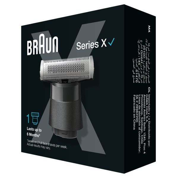 Braun Replacement head for Series X XT20 Black trimmers skustuvo galvutė