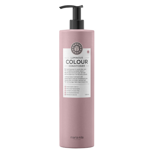 Maria Nila Brightening and Reinforcing Conditioner for Colored Hair without Sulfates and Parabens Luminous Colo 1000ml plaukų balzamas