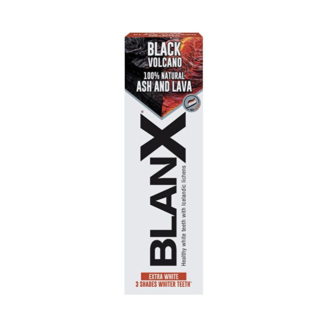 BlanX Whitening toothpaste Black Volcano 75 ml 75ml dantų pasta