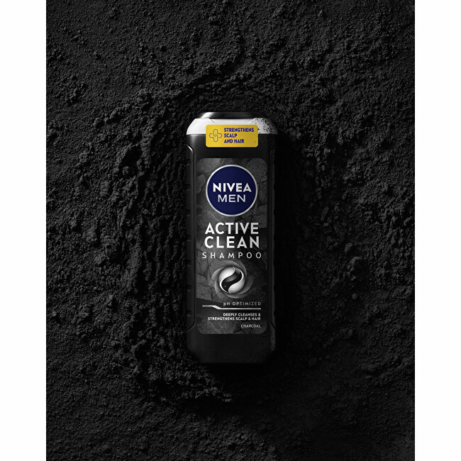 Nivea Men&acute;s Deep Cleansing Shampoo (Active Clean Shampoo) 500ml &scaron;ampūnas