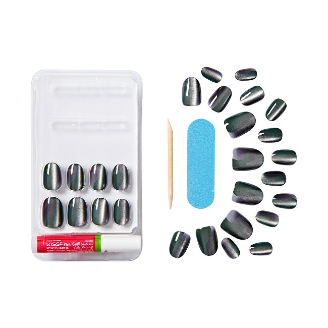 Kiss Gel nails Gel Fantasy Magnetic 28 pcs priemonė nagams