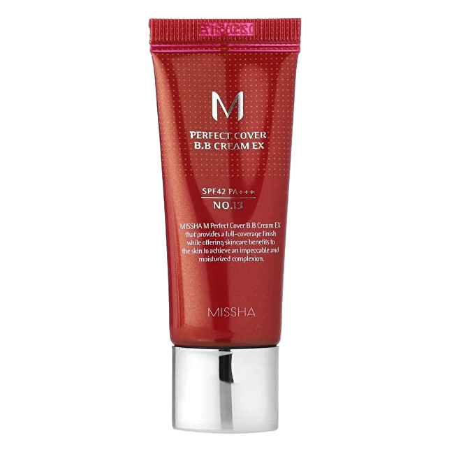 Missha BB Cream SPF 42 Perfect Cover (BB Cream Ex) 20 ml 19 Cool Ivory Moterims