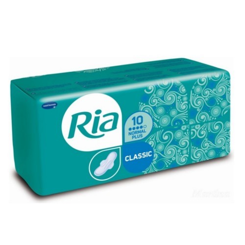 Ria Sanitary pads with wings Classic Normal Plus 10 pcs Moterims
