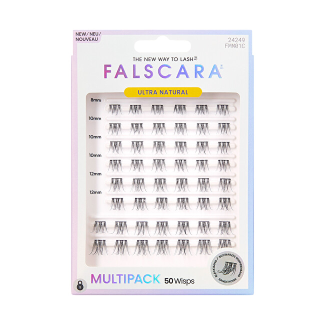 Kiss Falscara Mega Multipack 01 Lashes blakstienų tu&scaron;as