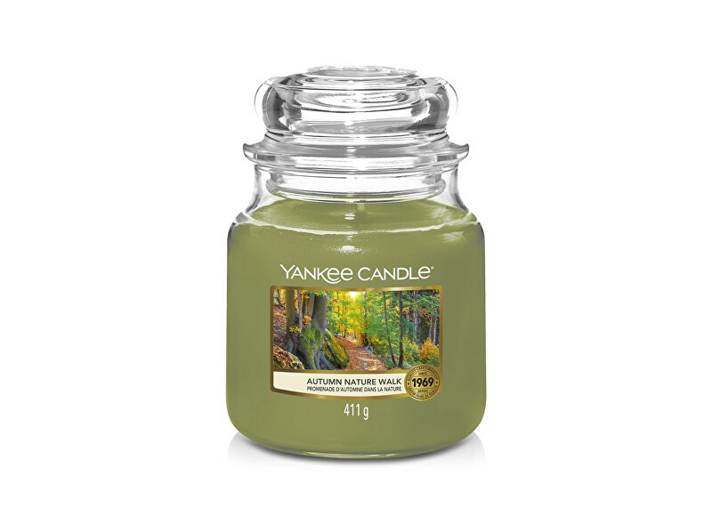 Yankee Candle Aromatic candle Classic medium Autumn Nature Walk 411 g Unisex