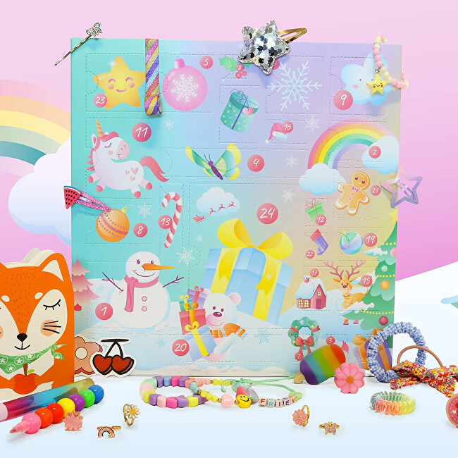 Troli Children&acute;s Advent Calendar with Jewelry and Accessories advento kalendorius