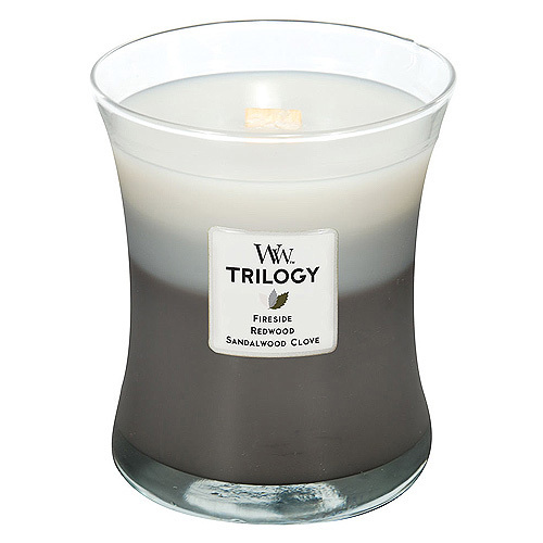 WoodWick Scented candle vase Trilogy Warm Woods 275 g Unisex