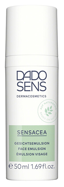 DADO SENS Sensacea skin emulsion for very sensitive skin and couperose 50 ml 50ml vietinės priežiūros priemonė