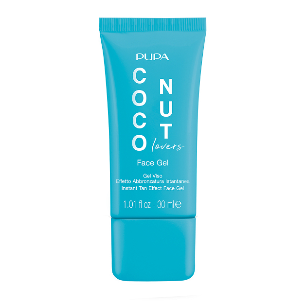 PUPA Milano Skin gel with self-tanning effect Coconut Lovers (Instant Tan Effect Face Gel) 30 ml 001 Sun Kissed Moterims