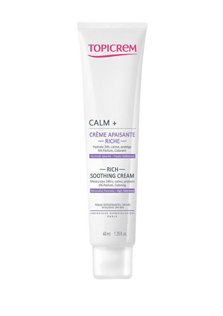 Topicrem Nourishing and soothing skin cream CALM + (Rich Soothing Cream) 40 ml 40ml Moterims