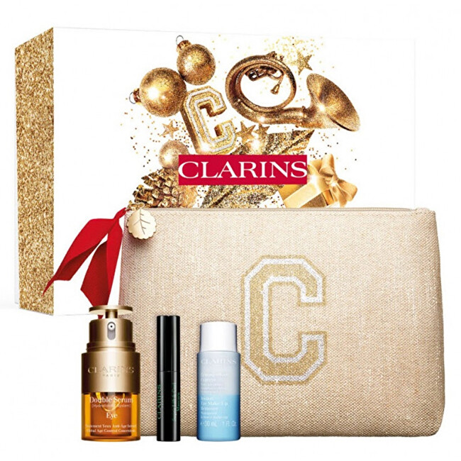 Clarins Double Serum Eye Set skin care gift set Moterims