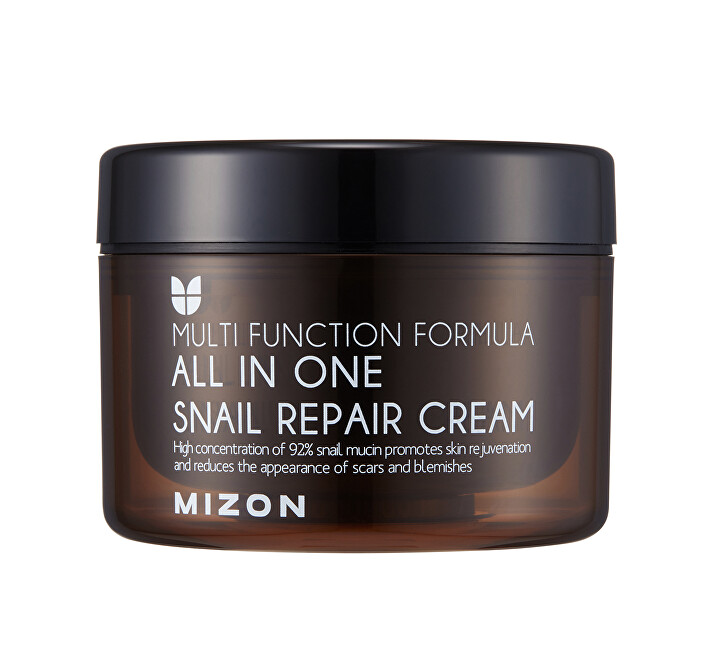 Mizon Regenerating face cream with snail secretion filtrate 92% (All In One Snail Repair Cream) 120ml vietinės priežiūros priemonė