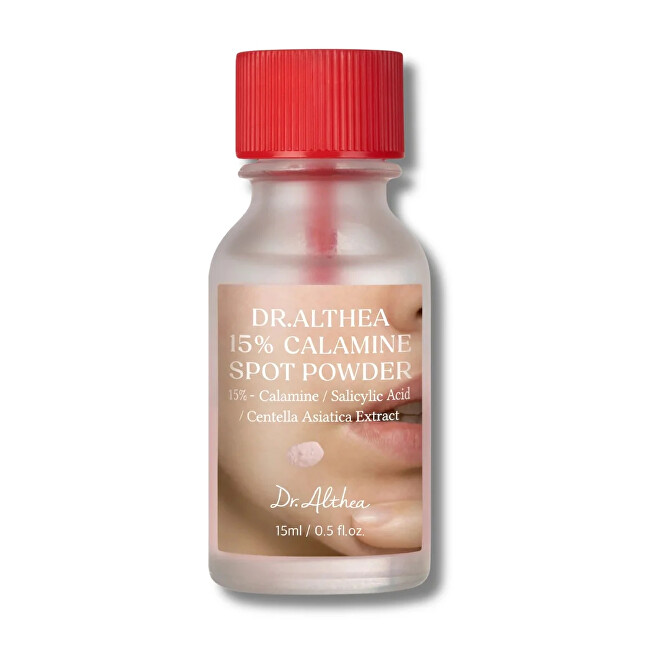 Dr. Althea Local care for skin imperfections 15% Calamine Spot Powder Aknė ir spuogai Moterims