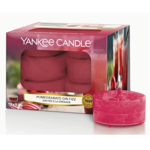 Yankee Candle Aromatic tea candles Pomegranate Gin Fizz 12 x 9.8 g Unisex