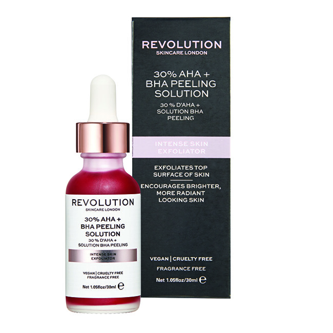 Revolution Skincare (Intense Skin Exfoliator-Peeling) 30 ml 30ml makiažo valiklis