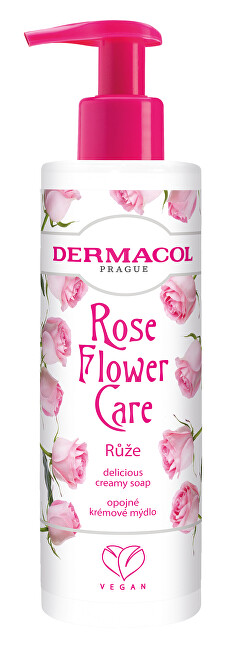 Dermacol Intoxicating creamy hand soap Růže Flower Care (Delicious Creamy Soap) 250 ml 250ml Moterims