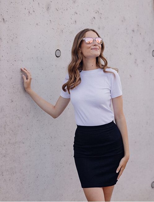 Vuch D&aacute;msk&eacute; polarizačn&iacute; slunečn&iacute; br&yacute;le Sollary Transparent Pink akiniai nuo saulės