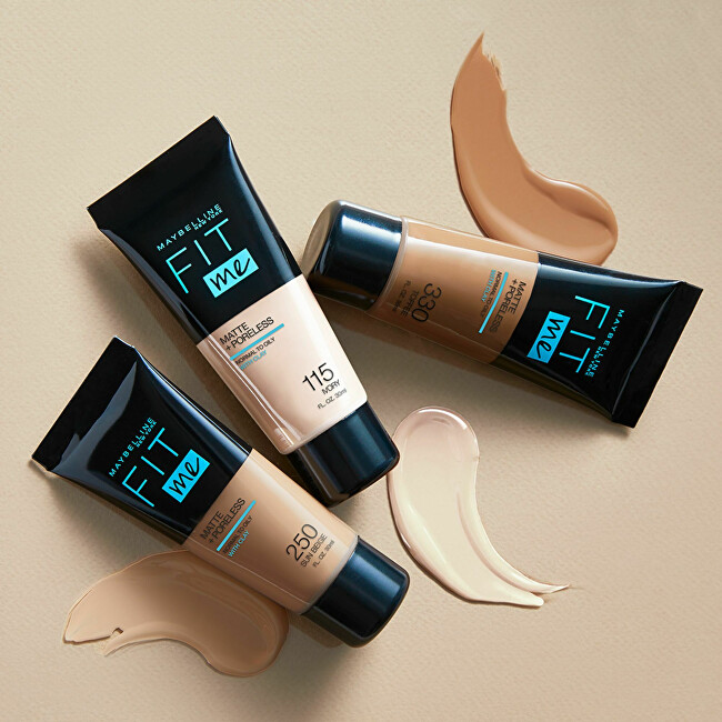 Maybelline Unifying makeup with Fit Me! (Matte & Poreless Make-Up) 30 ml 115 Ivory 30ml makiažo pagrindas
