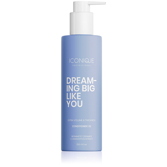 ICONIQUE Professional Dreaming Big Like You Extra Volume & Thickness Conditioner for Fine Hair 250ml Moterims