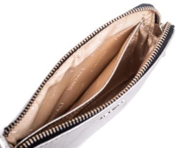 SEGALI Women&acute;s leather handbag etue A2 Silver kosmetinė