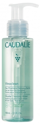 Caudalie Micellar cleansing water for face and eyes Vinoclean (Micellar Clean sing Water) 100ml Moterims
