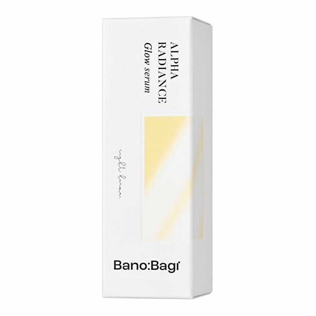 BANOBAGI Alpha Radiance Glow Serum 30 ml 30ml vietinės priežiūros priemonė